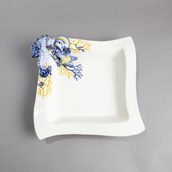 CORAL DEEP PLATE 23CMX23CM (202029239)