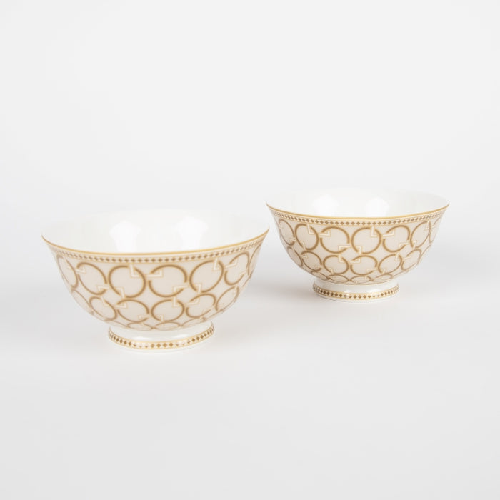 DECO SET/2PCS BOWL 11 CM (202073415)
