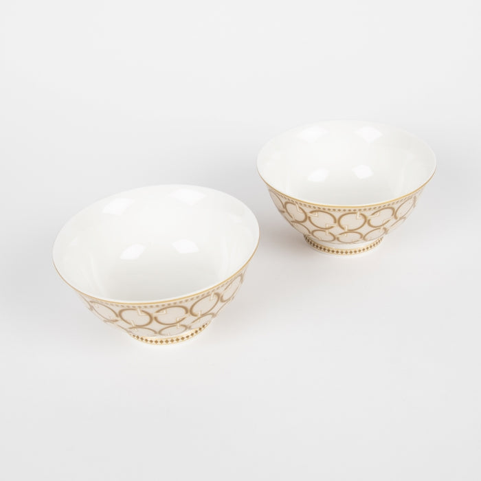 DECO SET/2PCS BOWL 11 CM (202073415)