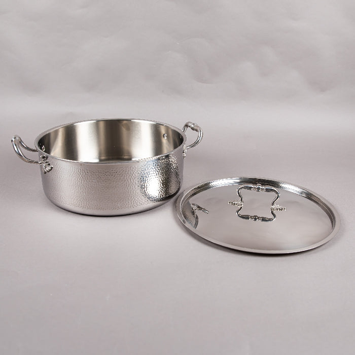 TRI-PLY CASSEROLE WITH LID 30CM (202020011)