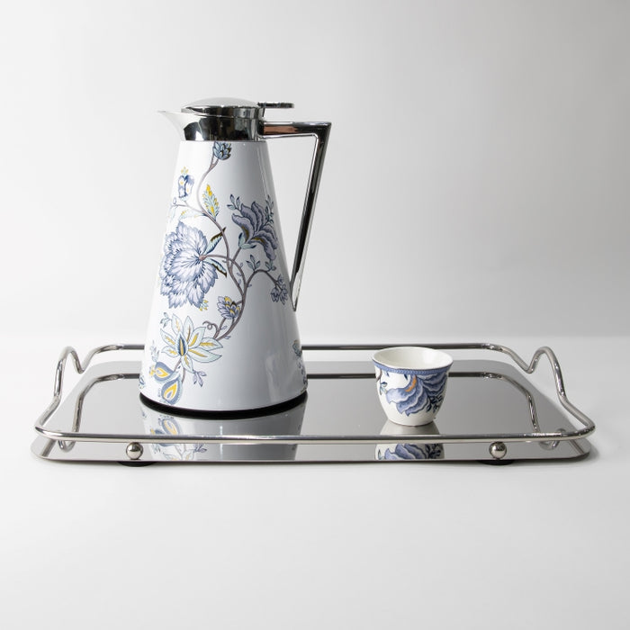 TWINS-6PCS CAWA CUP SET FLORAL BLUE (202029277)