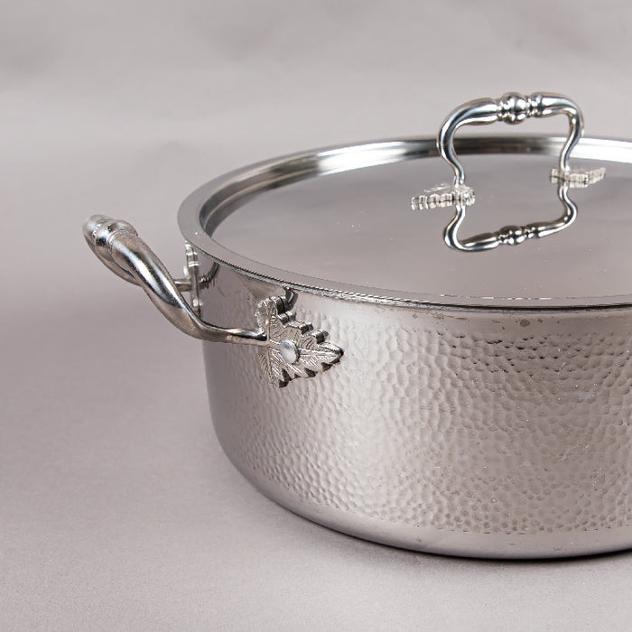 TRI-PLY CASSEROLE WITH LID 30CM (202020011)