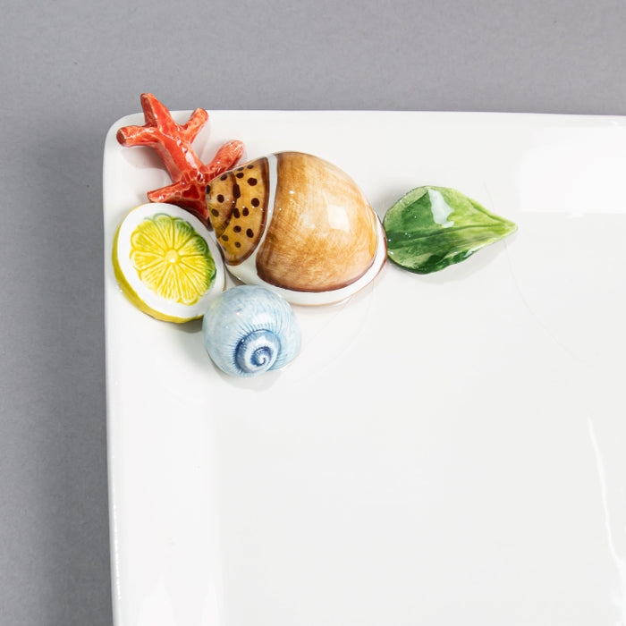 SEAFRUIT SQUARE DISH 26CMX26CM (202029185)