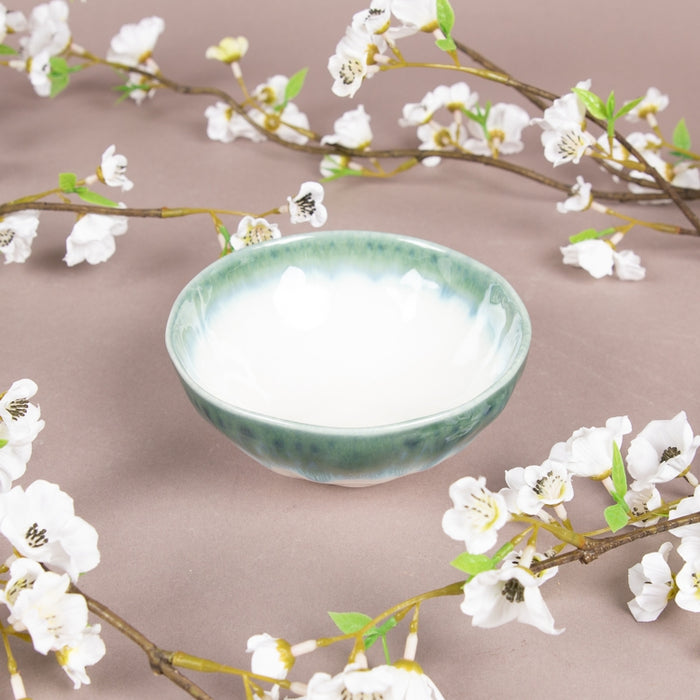 NUANCES PORCELAIN BOWL 12CM GRN (202073124)