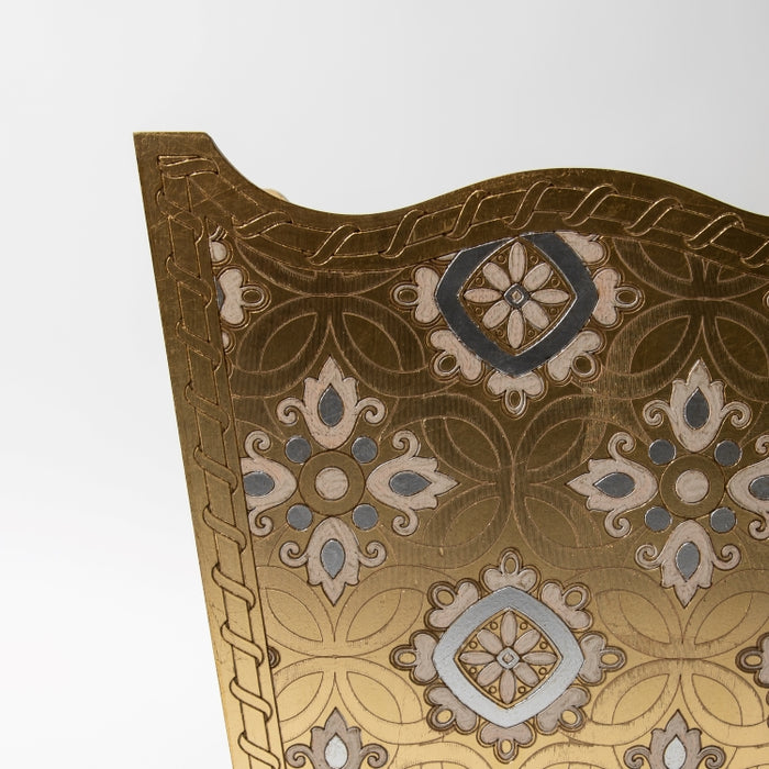 FIRIDOLFI WOODEN WASTE BASKET IVR/S (202140035)