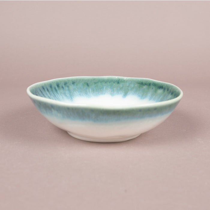 NUANCES PORCELAIN SOUP PLATE 19C GRN (202073120)