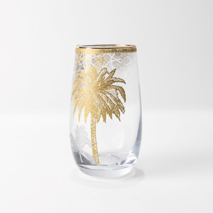 TWINS-6PCS TUMBLER SET PALM GOLD (202016526)