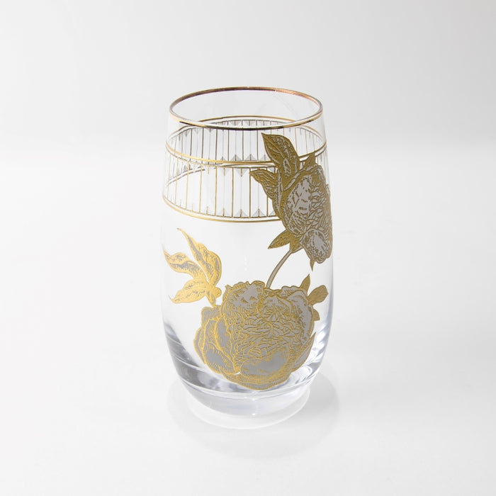 TWINS-6PCS TUMBLER SET PEONY GOLD (202016525)