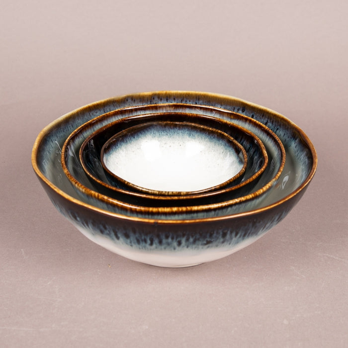 NUANCES PORCELAIN BOWL 18CM BLU (202073136)