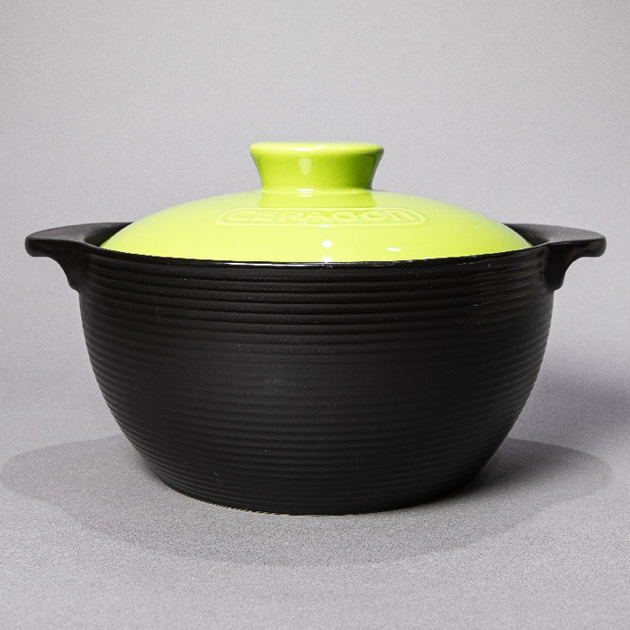 GREEN PORCELAIN CASSEROLE 4LITER (202029132)