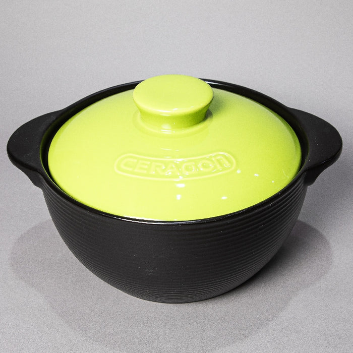 GREEN PORCELAIN CASSEROLE 4LITER (202029132)