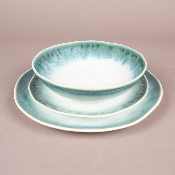 NUANCES PORCELAIN SOUP PLATE 19C GRN (202073120)