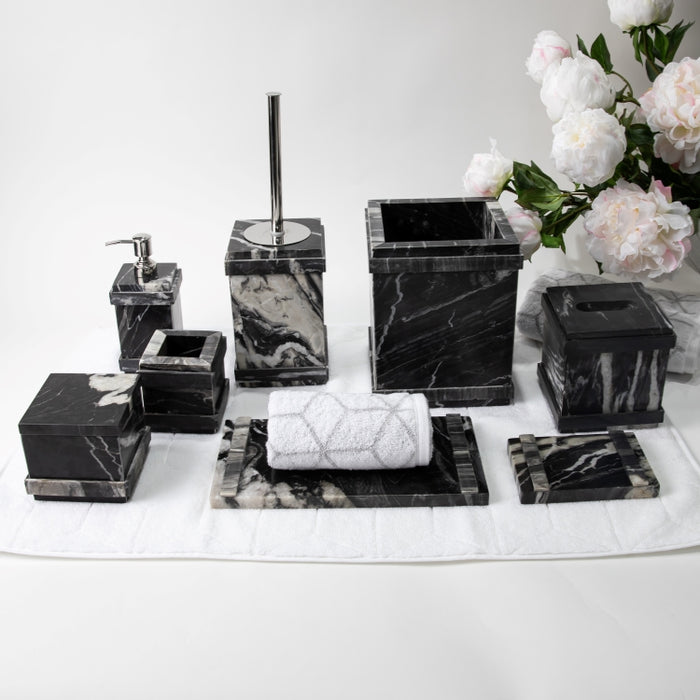 OTL-8PCS BATHROOM ST SLVR DRAGN (264846578)