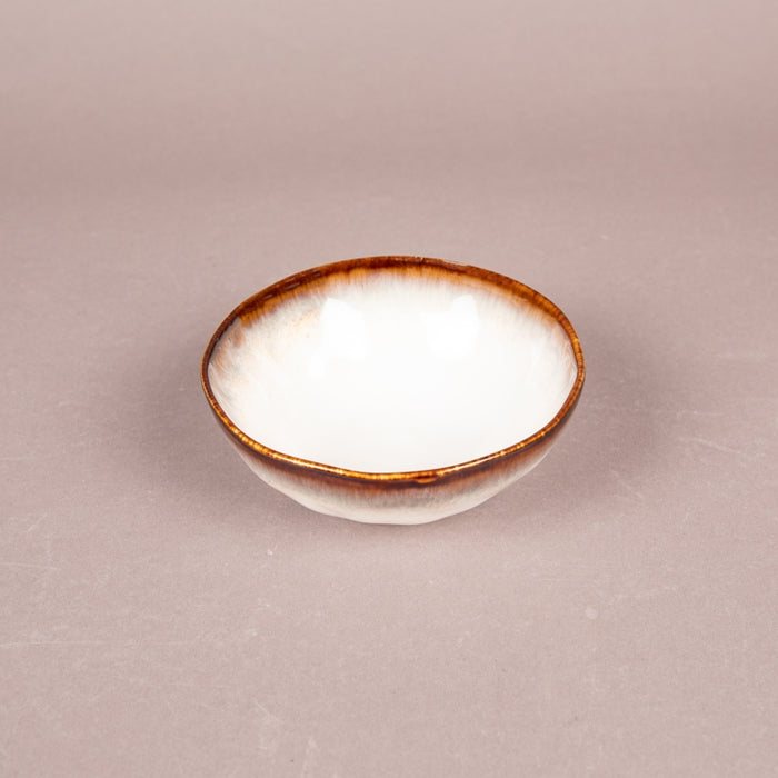 NUANCES PORCELAIN BOWL 12CM BROWN (202073114)