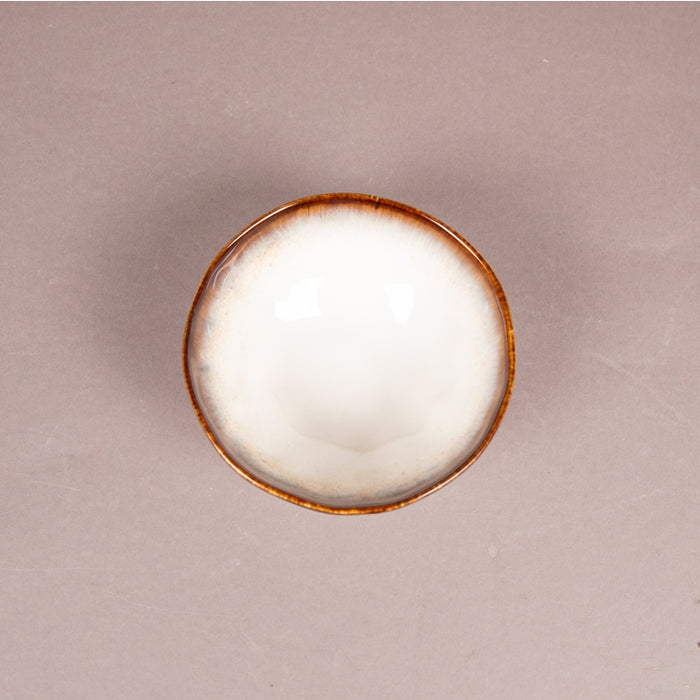 NUANCES PORCELAIN BOWL 12CM BROWN (202073114)