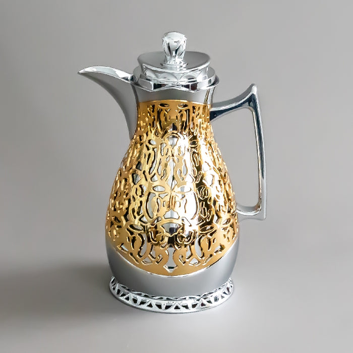 JIEGUAN VACUUM FLASK 1 LITER GOLD/SILVER (202035050)