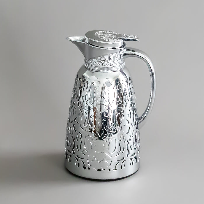 JIEGUAN VACUUM FLASK 1LITER CHROME/SILVER (202035043)