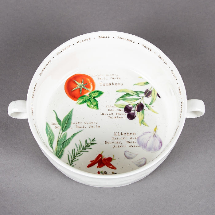 HOME & KITCHEN PORCELAIN BOWL 20CM ( 202072671 )