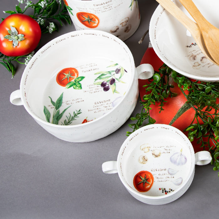 HOME & KITCHEN PORCELAIN BOWL 20CM ( 202072671 )