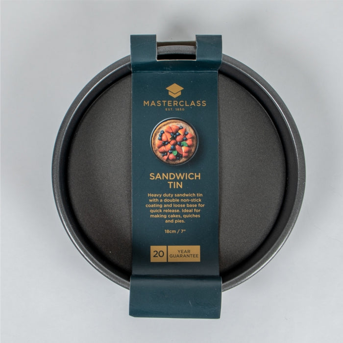 MASTER CLASS NON-STICK DEEP CAKE PAN 18CM BLACK (202041379)