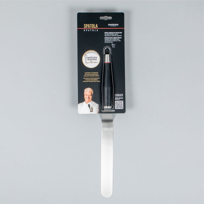 MAS STAINLESS STEEL ANGLED FLEXIBLE SPATULA 20CM (202081880)