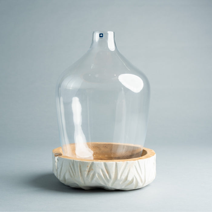 CASOLARE VASE W/WHITE SOCKET 40CM (202015770)