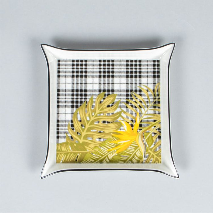 HAUTE DE COUTURE TRAY TARTAN 18X18 (202028564)