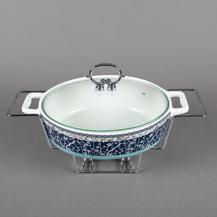 WEIDA 29.5CM. OVAL CASSEROLE IN DECAL (202028678)