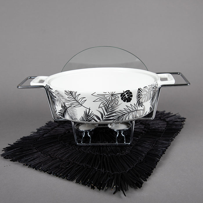 WEIDA 29.5CM. OVAL CASSEROLE PLATING (202028680)