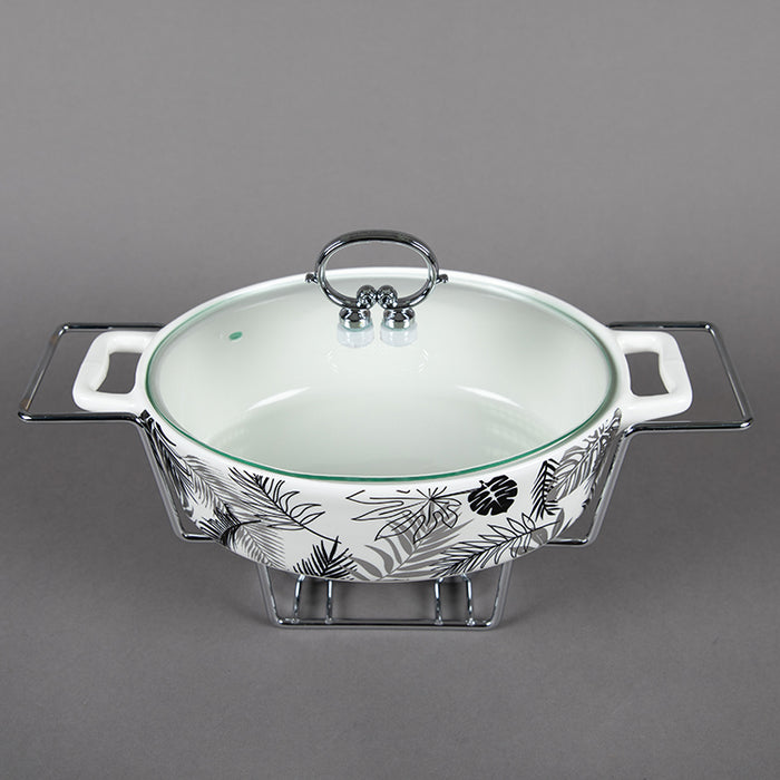 WEIDA 29.5CM. OVAL CASSEROLE PLATING (202028680)