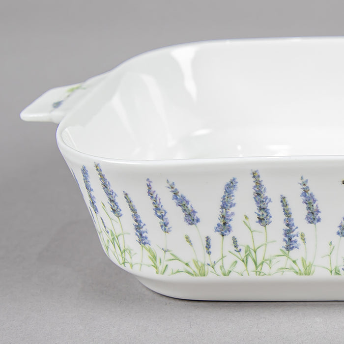 LAVENDER FIELDS RECTANGULAR BAKING DISH 29.2x17.7 (202040251)