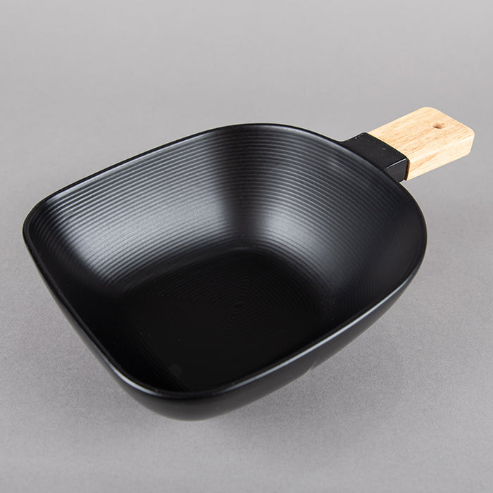 LINEAR TEXTURE LARGE BOWL SERVER STICK BLACK (202044356)