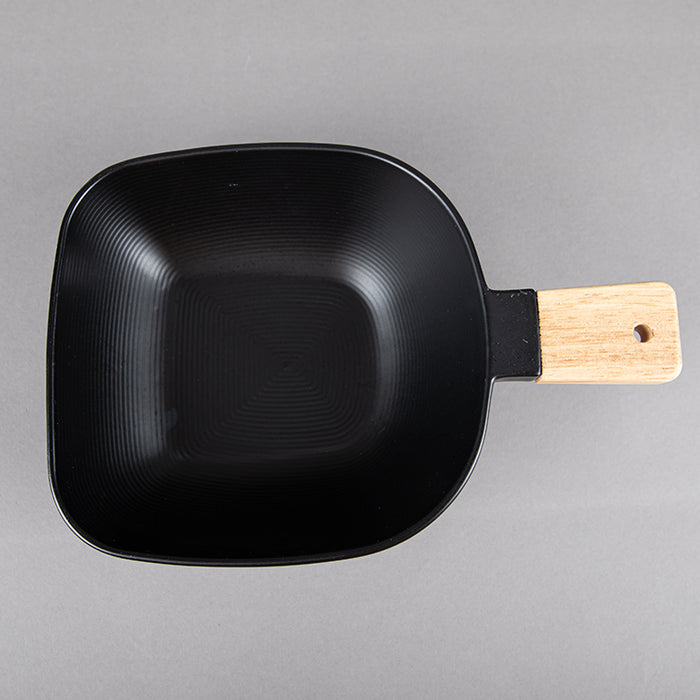 LINEAR TEXTURE LARGE BOWL SERVER STICK BLACK (202044356)