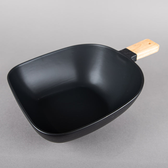 LINEAR TEXTURE MEDIUM BOWL SERVER STICK BLACK (202044358)