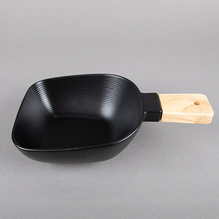 LINEAR TEXTURE SMALL BOWL SERVER STICK BLACK (202044360)
