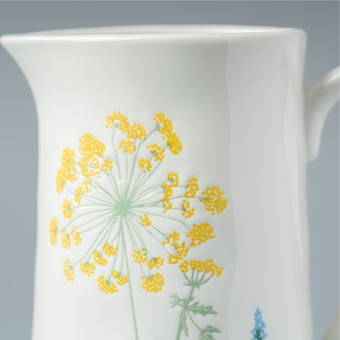 MILLE FLEURS PORCELAIN JUG BLUE 1LTR (202072491)