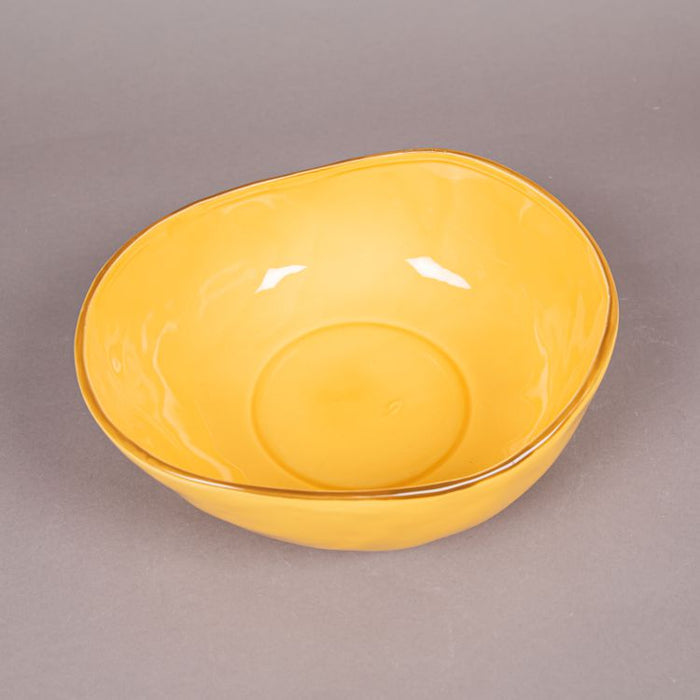 MERCURY CERAMIC SALAD BOWL 28X25XH.10 YELLOW (202028861)