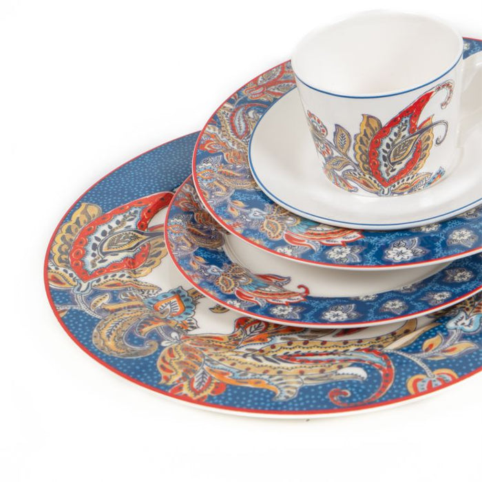 STECHOL 20PCS. NBC DINNER PLATE BLUE/RED (202028552)