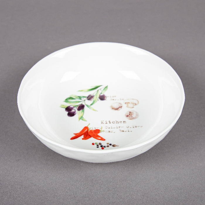 HOME & KITCHEN PORCELAIN SOUP PLATE 18CM (202072666)