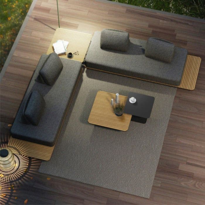 NEW FREEDOM SOFA S/5 CHARCOAL W/COVER (317022288)