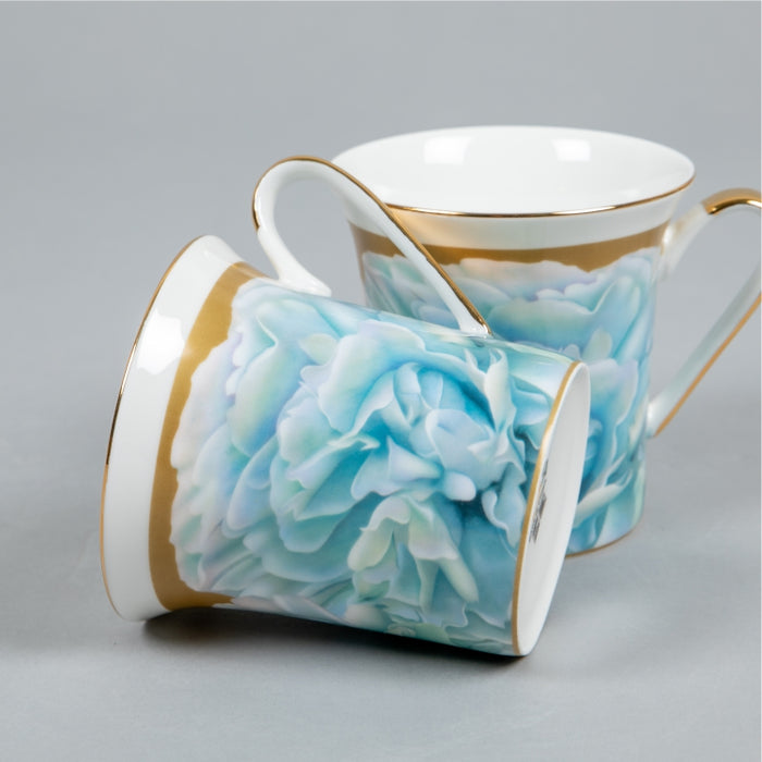 CHERRY 2PCS. MUG LIGHT BLUE (202028502)