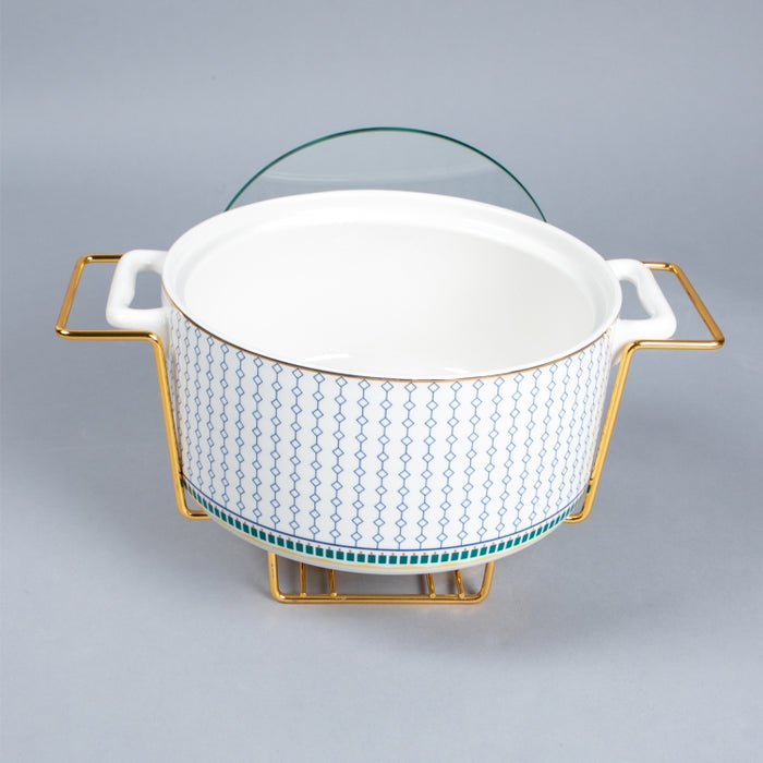 WEIDA 30.5CM ROUND CASSEROLE IN DECAL (202028482)