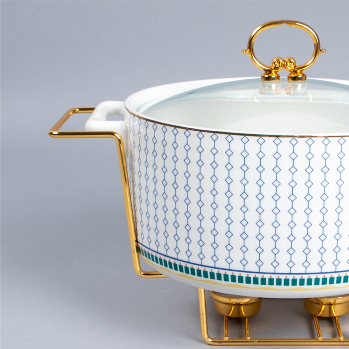 WEIDA 30.5CM ROUND CASSEROLE IN DECAL (202028482)