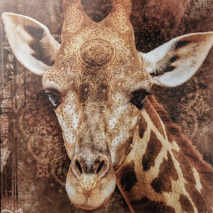 HK HOME CANVAS GIRAFFE 60X90 (337270051)