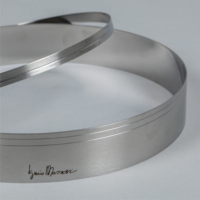 MAS STAINLESS STEEL RING SET 24CM & 23CM DIAMETER (202081915)
