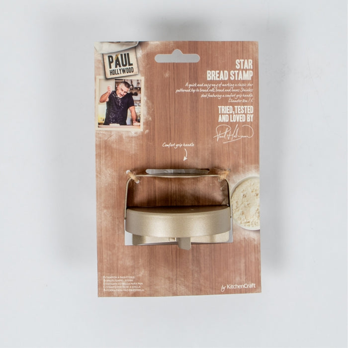 PAUL HOLLYWOOD STAINLESS STEEL BREAD STAMP 8CM (202086087)