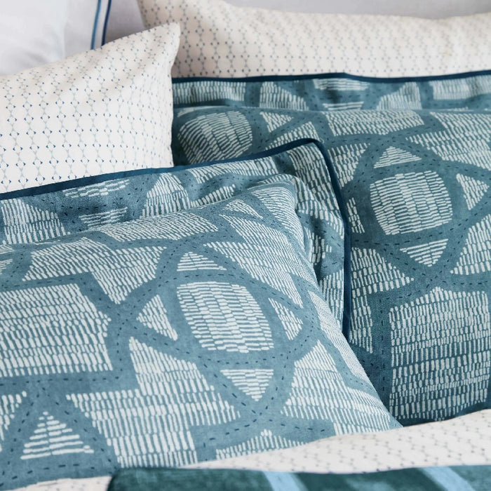 EMAYA SUPERKING 3 PCS DUVET COVER SET 260X220 TEAL 100% COTTON SATEEN (327135288)